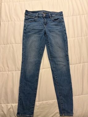 American Eagle Outfitters Medium Blue Women's Skinny Jeans